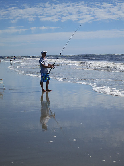 MPB-187 "Sunset Beach Fisherman"